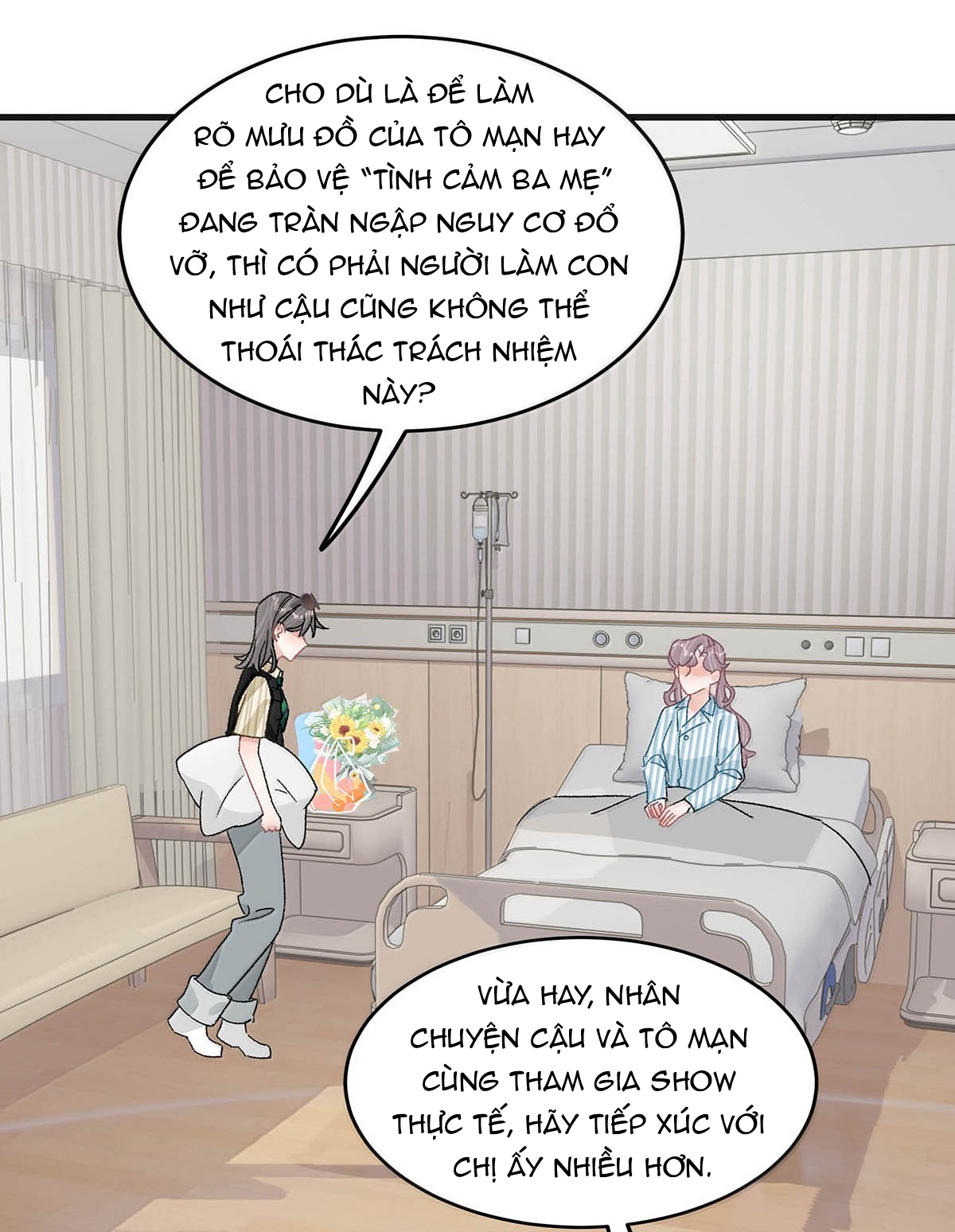 bị mẹ kế là ảnh hậu cưỡng ép yêu trong show thực tế chapter 36 23