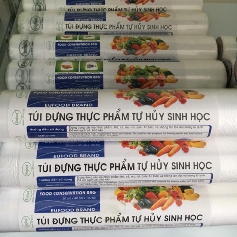 TÚi đựng thực phẩm tự huỷ size 30x50