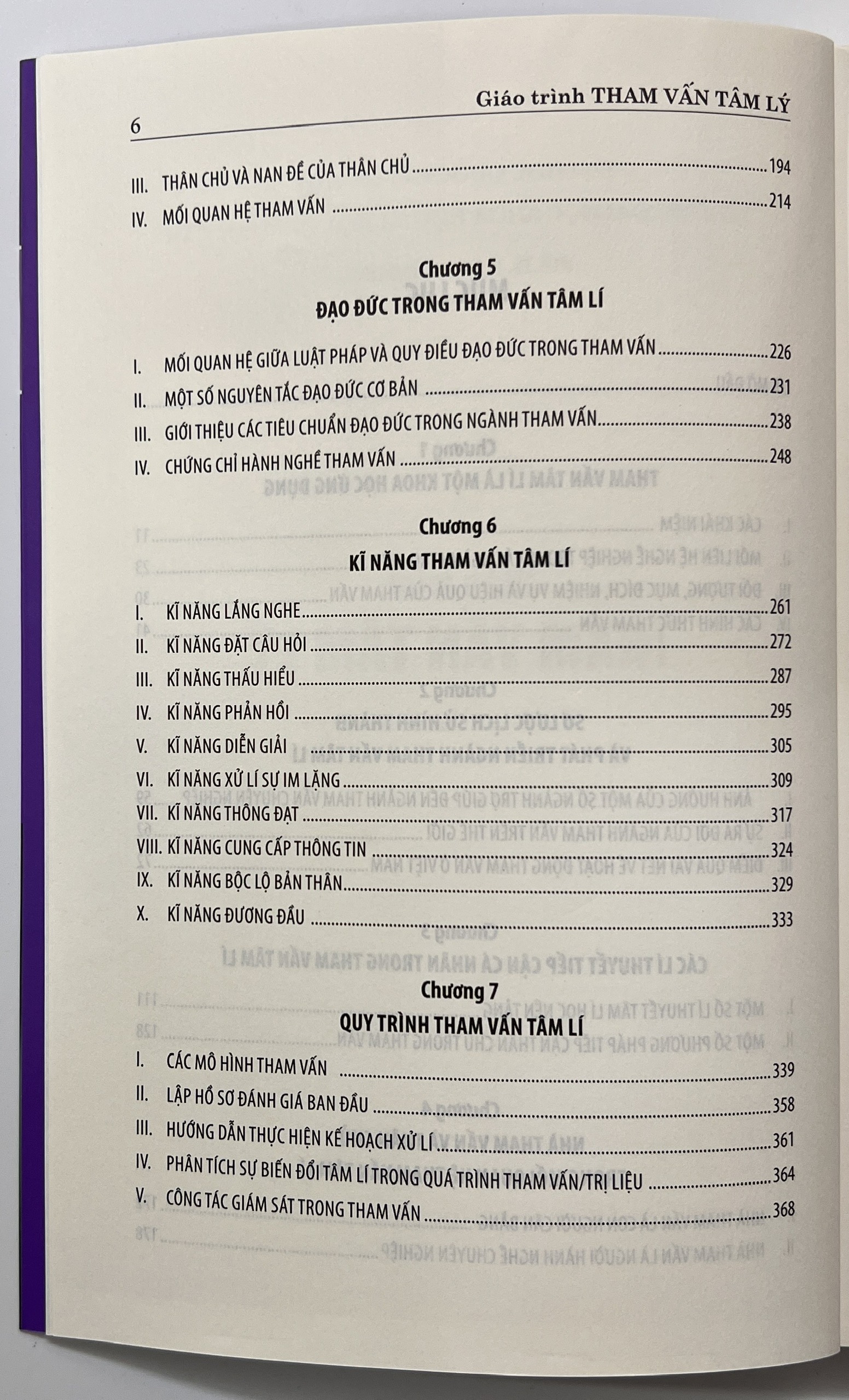 Sách - Giáo Trình Tham Vấn Tâm Lý