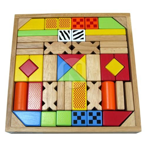 Đồ chơi gỗ Bộ Xếp Hình sáng tạo xuất Hàn Nhật