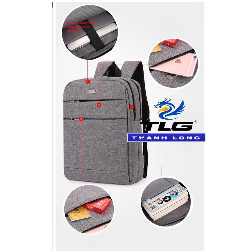 Balo nam thời trang phong cách Thành Long TLG 208215 1 tặng 01 bút bi cao cấp TLG