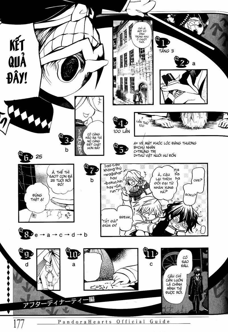 unbirthday - pandora hearts online magazine chapter 1 134