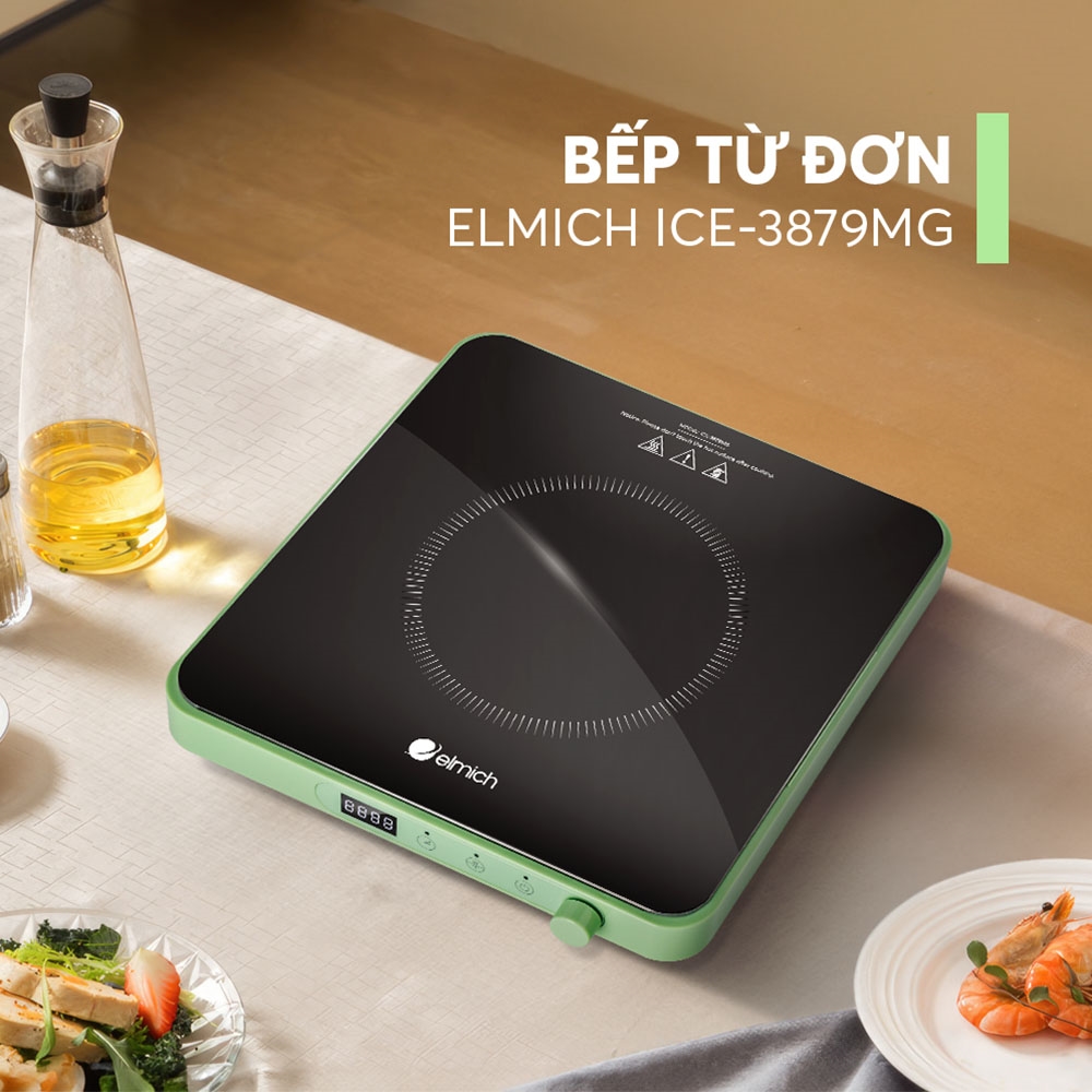 Bếp điện từ Elmich ICE 3879 - Hàng Chính Hãng