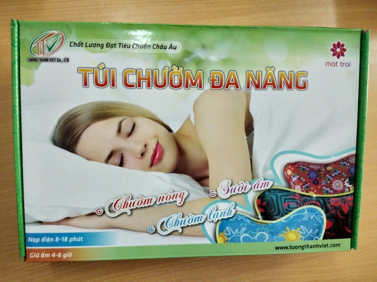 Túi chườm ấm đa năng Mặt Trời chườm nóng -chườm lạnh ( màu ngẫu nhiên)