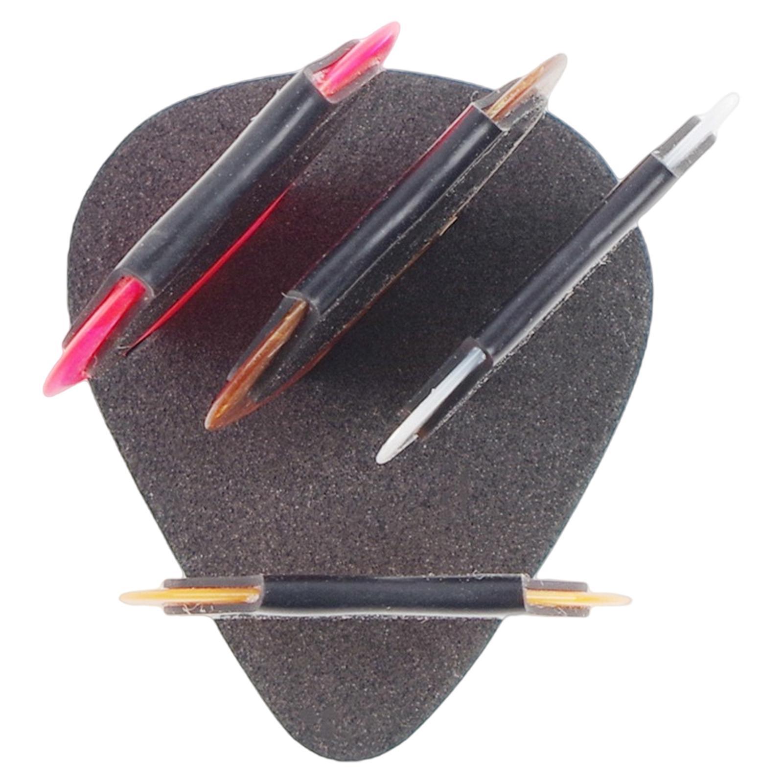 Guitar Pick Holder Plectrum Holder Easy to Paste 4 Slots for Ukulele Bass
