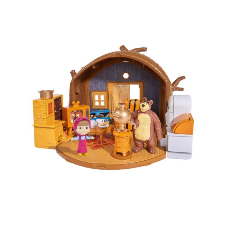 Đồ Chơi Ngôi Nhà Gấu MASHA AND THE BEAR Masha Playset &quot;Bear's House&quot;