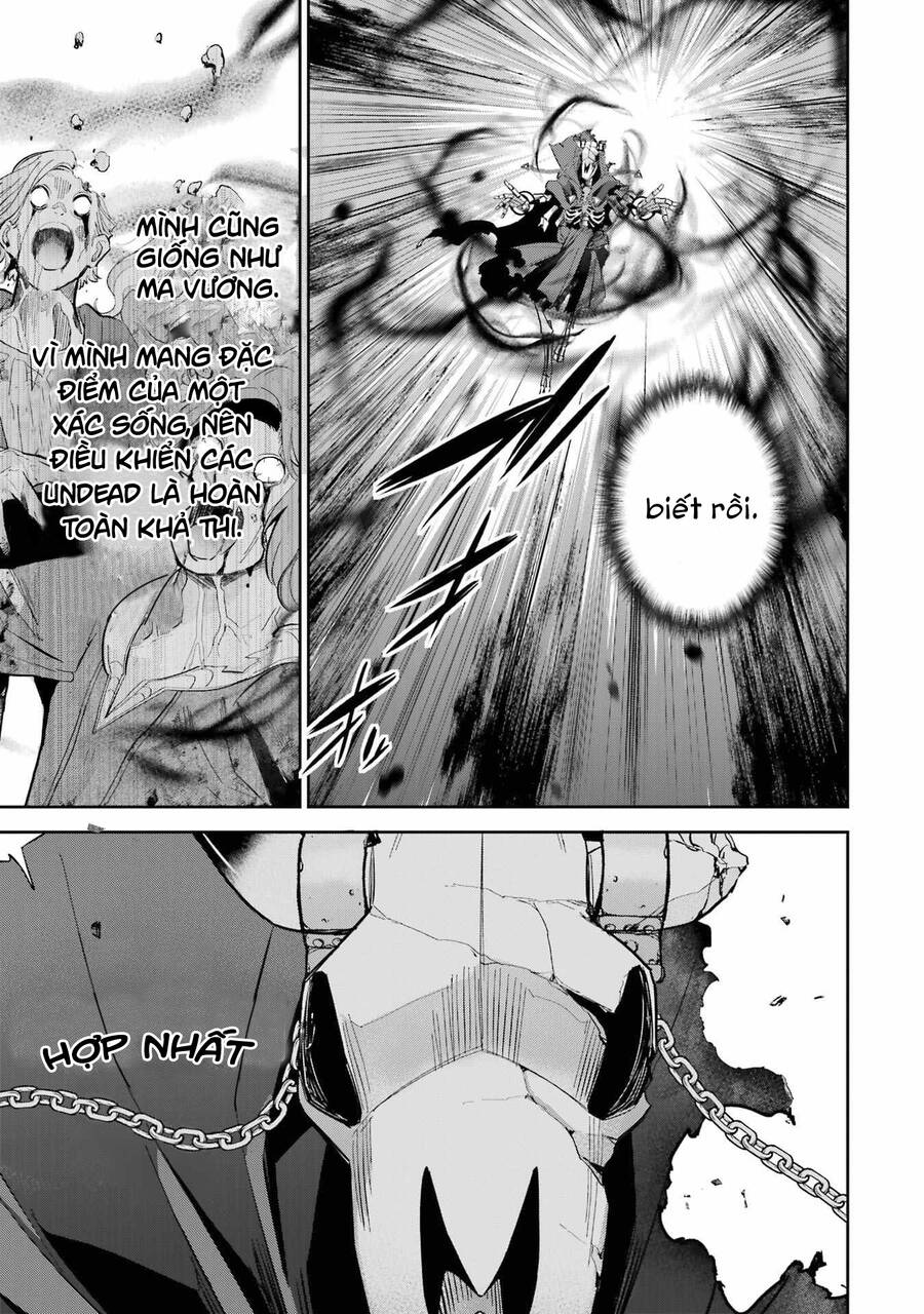 tôi, hiền nhân bị xử tử hình, đã được tái sinh lại thành một lich, và chiến tranh xâm lược bắt đầu chapter 19 17