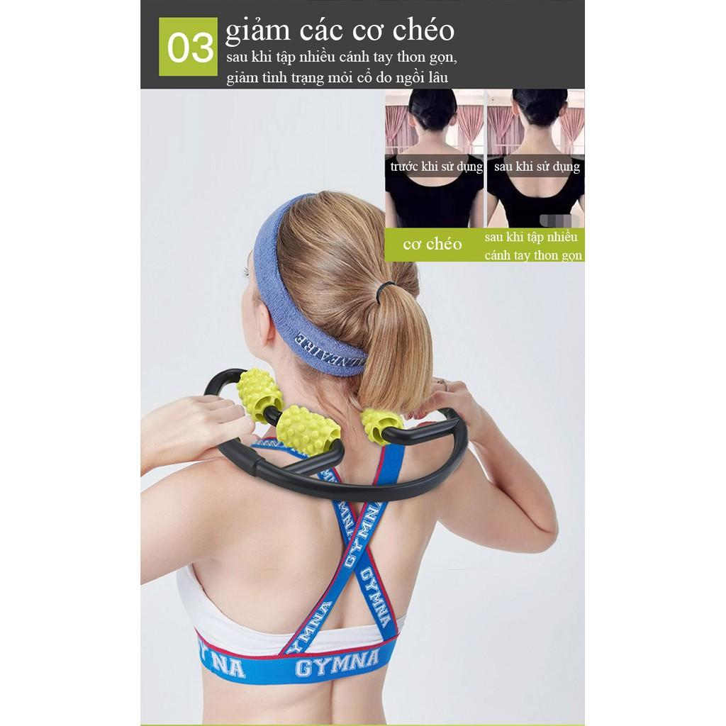 Dụng cụ massage toàn thân 360 độ, massage sâu, chân thon gọn, giảm đau nhức của các cơ