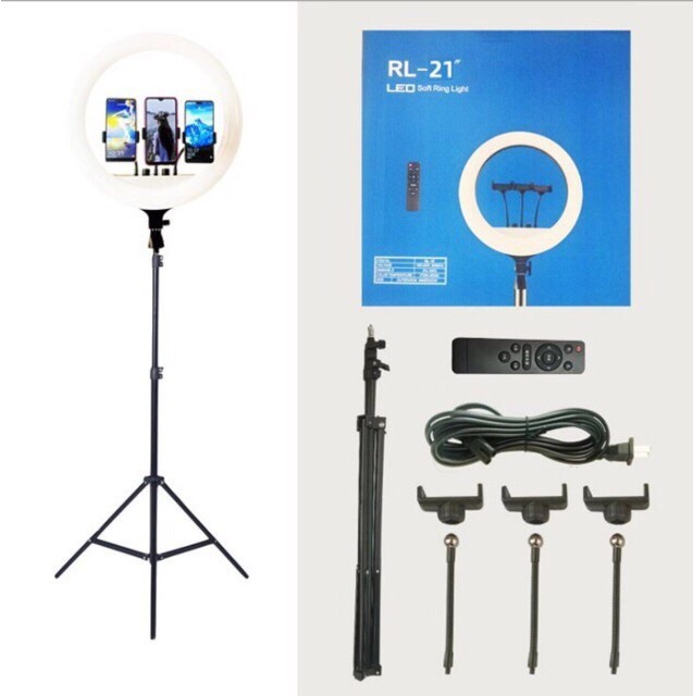 Đèn Livestream size lớn 54cm CHÂN XỊN 8806 2M live stream makeup trang điểm