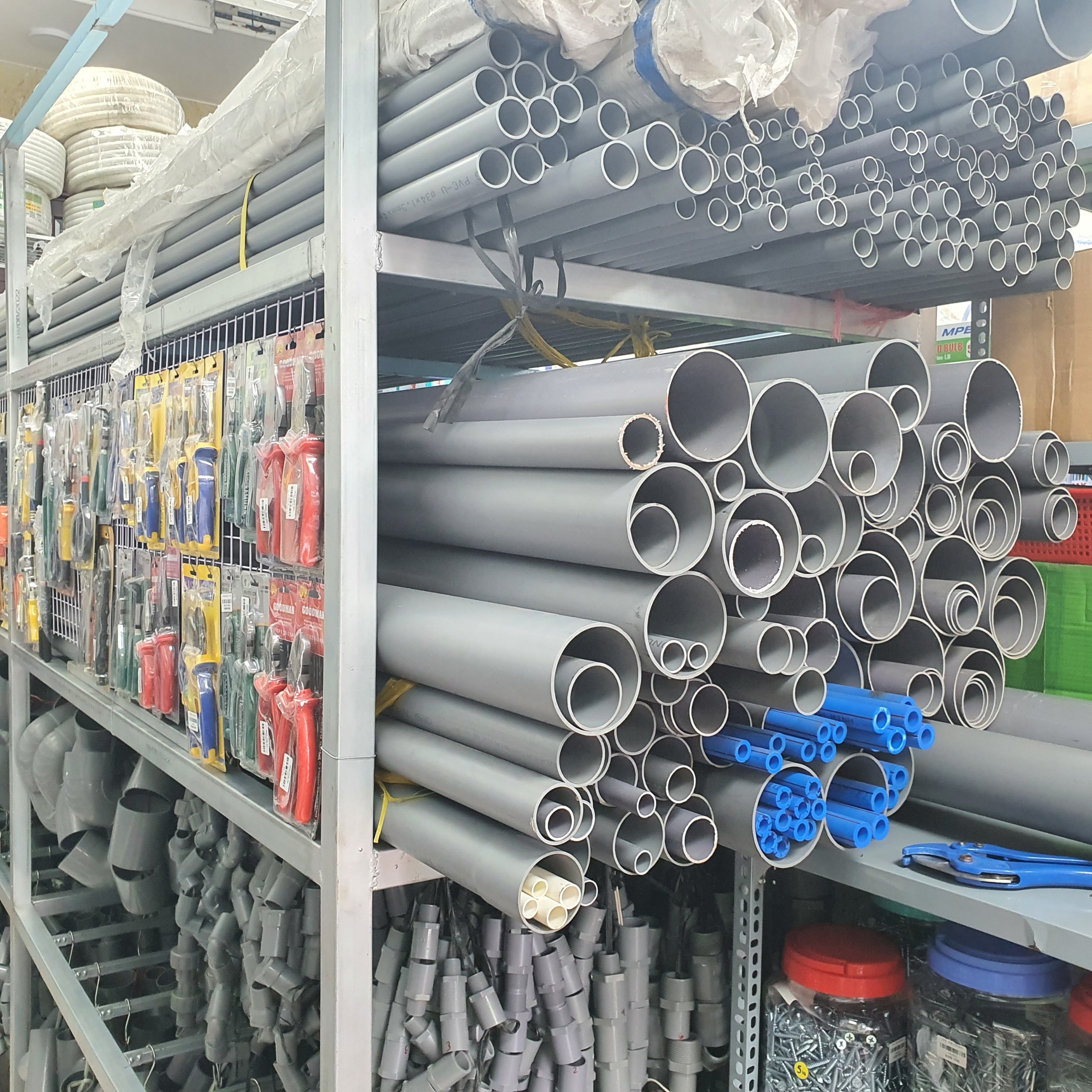 Ống nước PVC phi 21, 27, 34, 42, 49, 60, 90, 114 Bình Minh