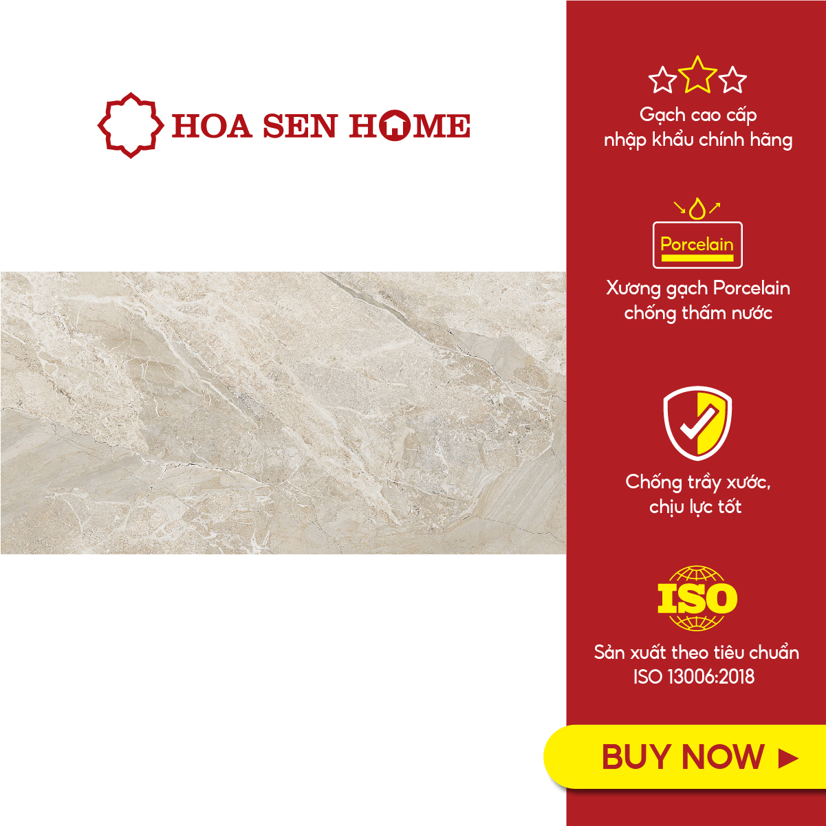 Gạch men lát nền LUSTRA INDAL0801600009 loại gạch granite vân đá tự nhiên độ dày 9.4mm, gạch 1 face, kích thước 800mmx1600mm, thùng 2 viên - Hàng chính hãng