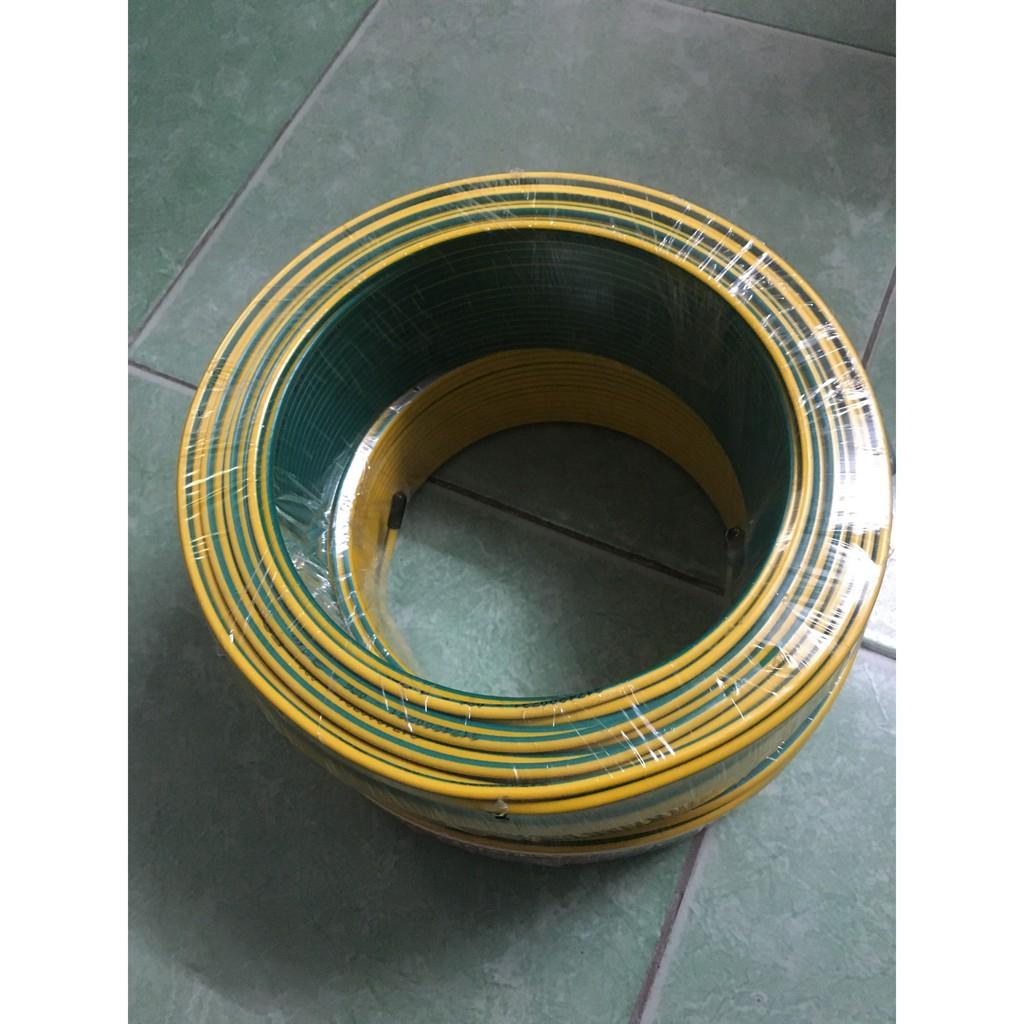 10m dây tiếp địa vàng xanh 1x6mm2