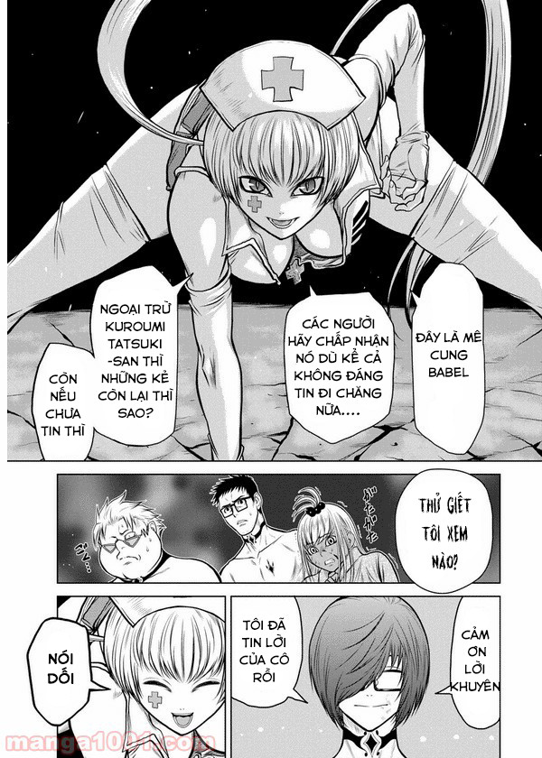 100 tầng trên mặt đất ~ xác suất thoát 0,0001% chapter 12 17