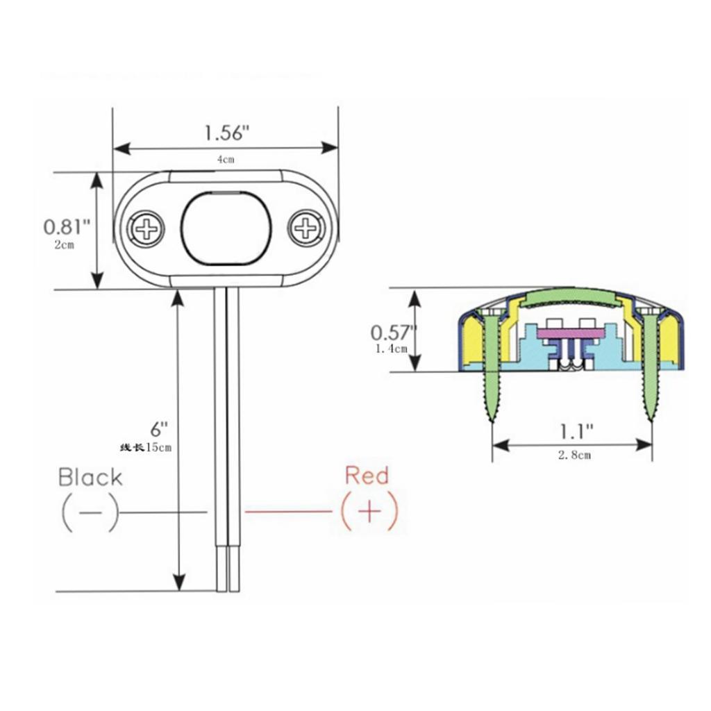 Stainless Steel LED Outdoor Indoor Waterproof Step / Stair Light