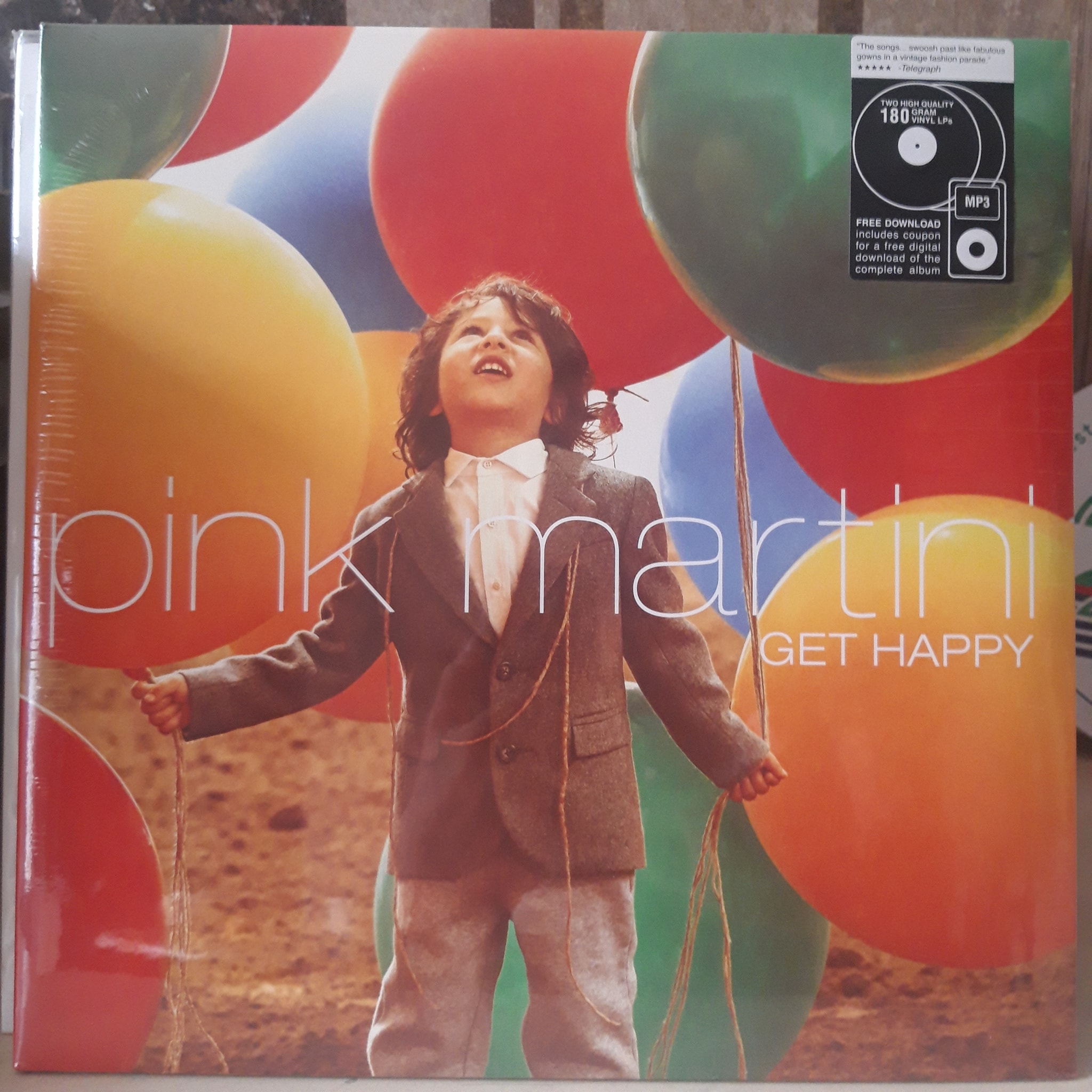 Đĩa than - LP record - Pink Martini – Get Happy - New vinyl record