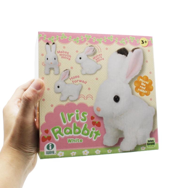Đồ Chơi Thỏ Con Baby Iris Rabbit White - Iwaya 3183-2VN/JS