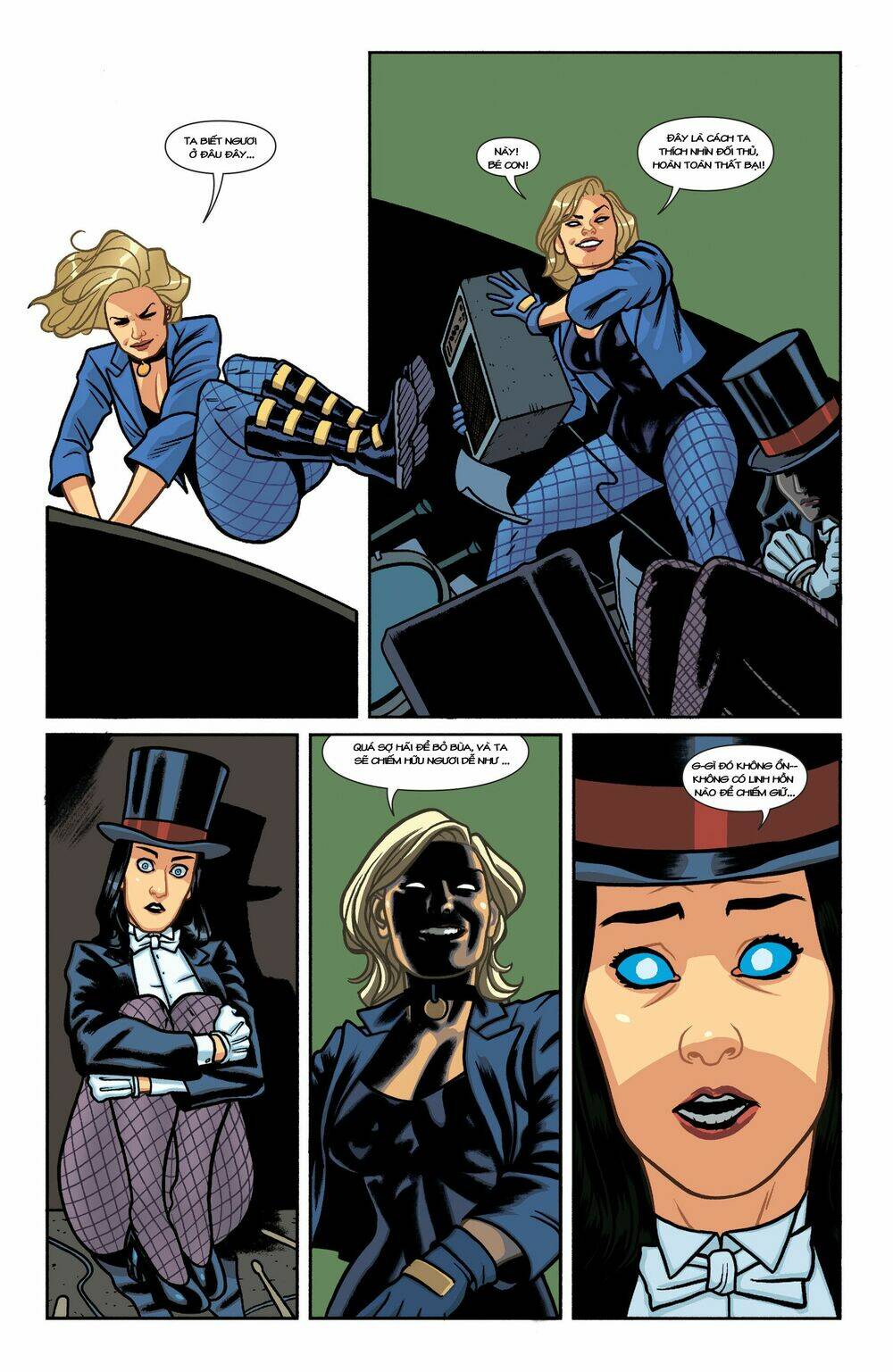 black canary and zatanna - bloodspell chapter 3 35