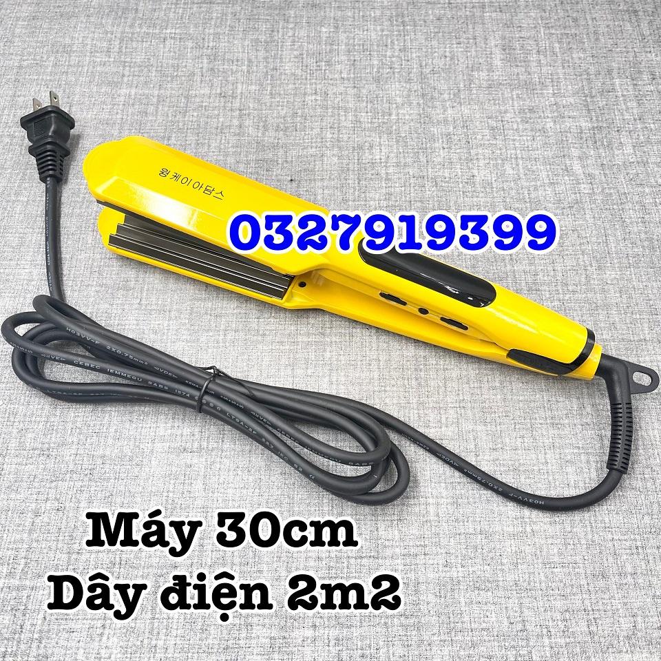 Máy bấm tóc,dập xù cao cấp bản lớn MS2180 vàng