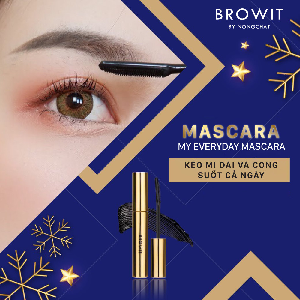 Mascara My Everyday Mascara 5.5g Browit #Endless Night