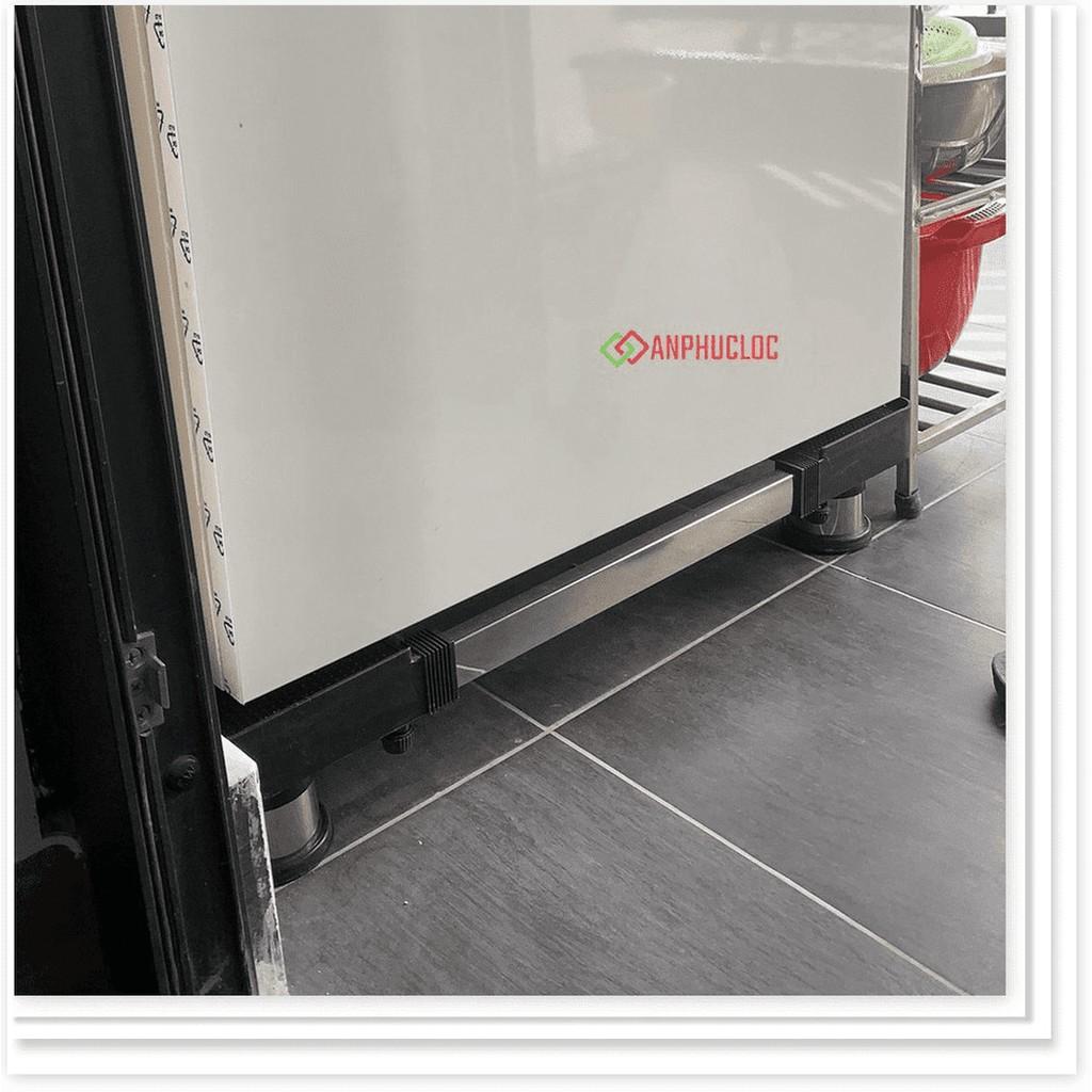 CHÂN KỆ MÁY GIẶT TỦ LẠNH TRỤ INOX CAO CẤP
