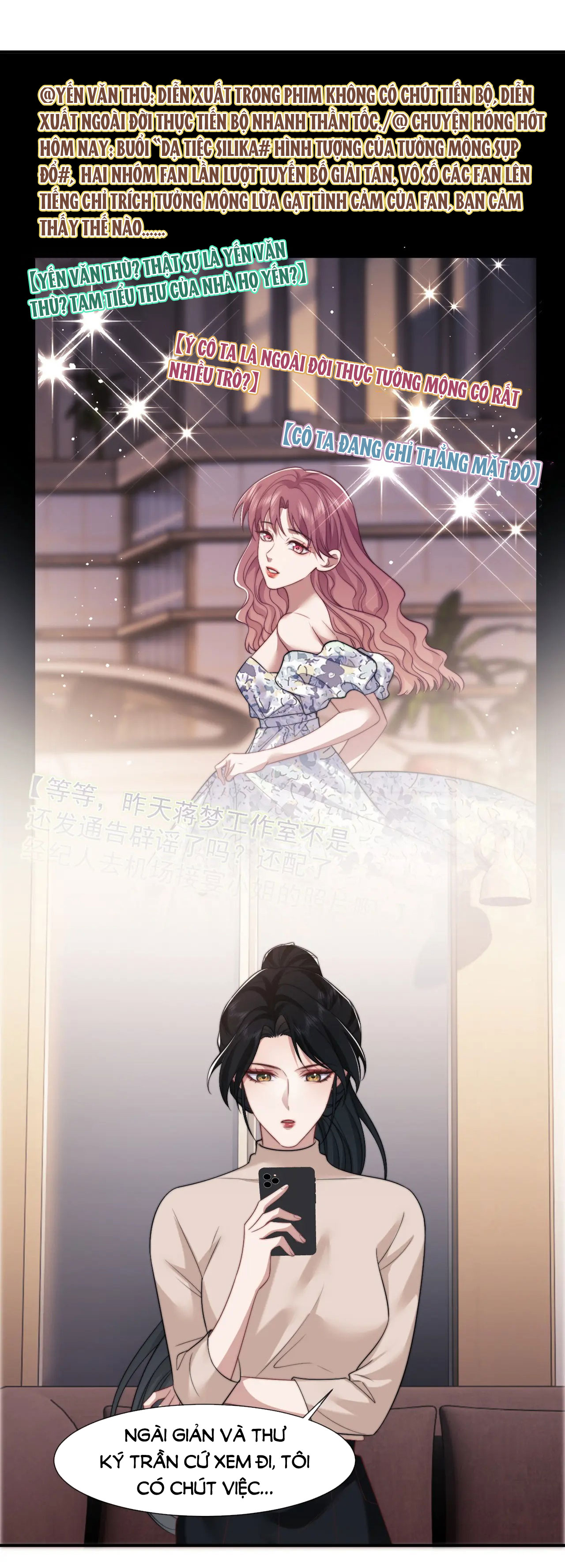 chủ mẫu cao môn xuyên không thành nữ phụ hào môn chapter 26.1 15