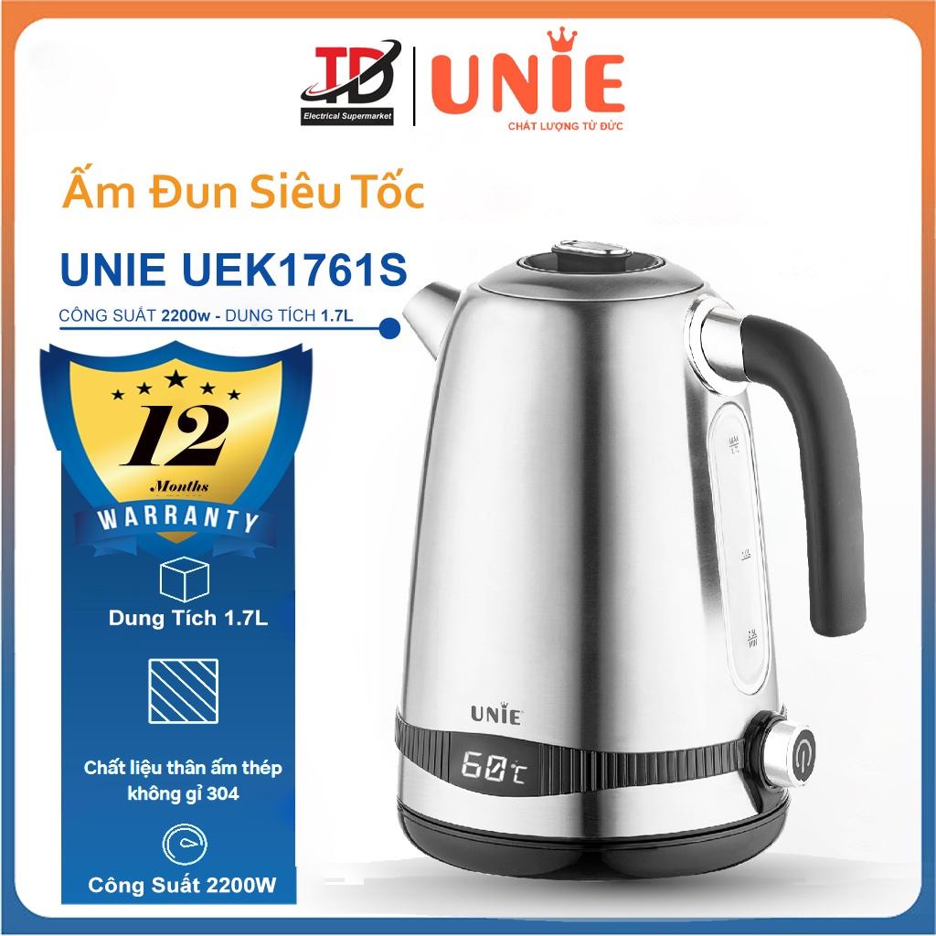 Ấm Đun Siêu Tốc Unie 1.7Lit UEK1762C, Công Suất 2200W , Hàng Chính Hãng