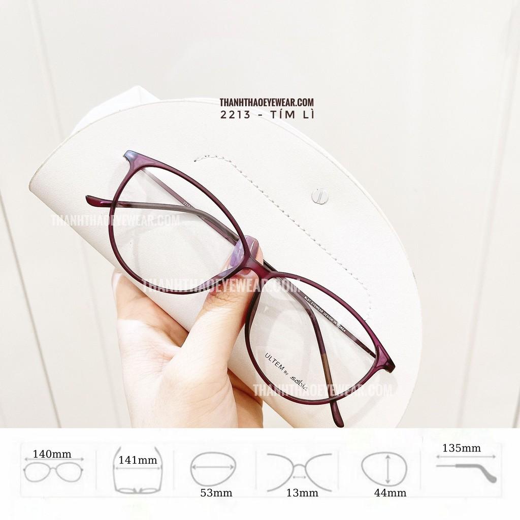 Kính Cận Mắt Mèo Mảnh Tăm 2213 Nhiều Màu Thời Trang Nữ Nhẹ Bền- ThanhThao Eyewear