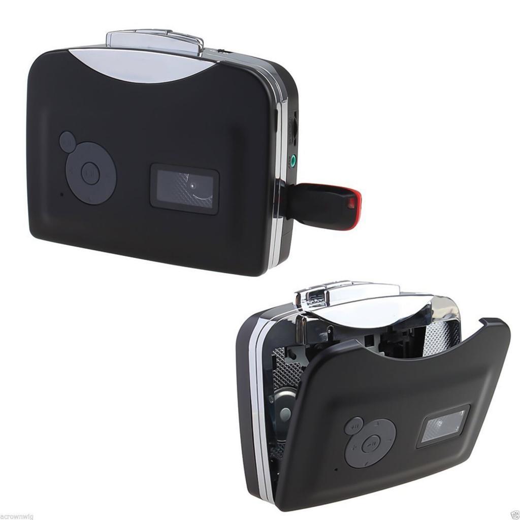USB Cassette/Tape Player Converter Convert to MP3 into USB Flash Drive