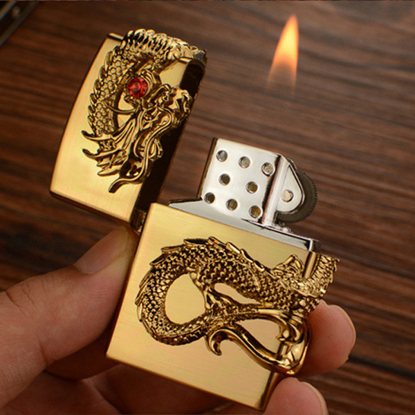 Hộp quẹt hình con rồng V.2