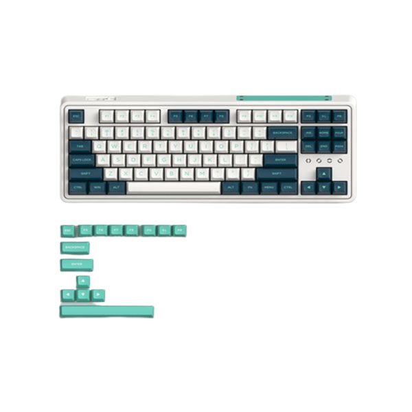 Bàn phím máy tính FL-Esports CMK87SAM Cool Mint 3 Mode _Mới, hàng chính hãng