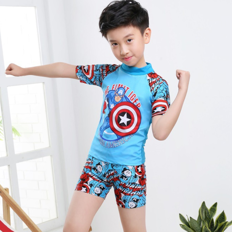 Đồ Bơi Bé Trai Nhân Vật Anh Hùng BB024 MayHomes