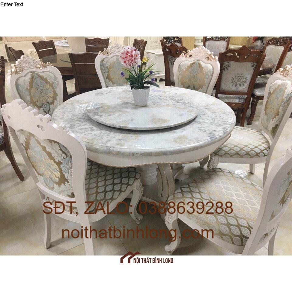 Bộ bàn ghế ăn nhập khẩu hiện đại