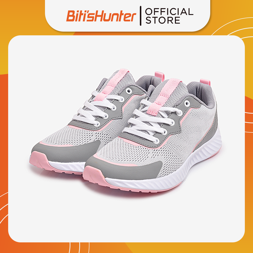 Giày Đi Bộ Nữ Biti's Hunter Jogging DSWH10100XAM (Xám)