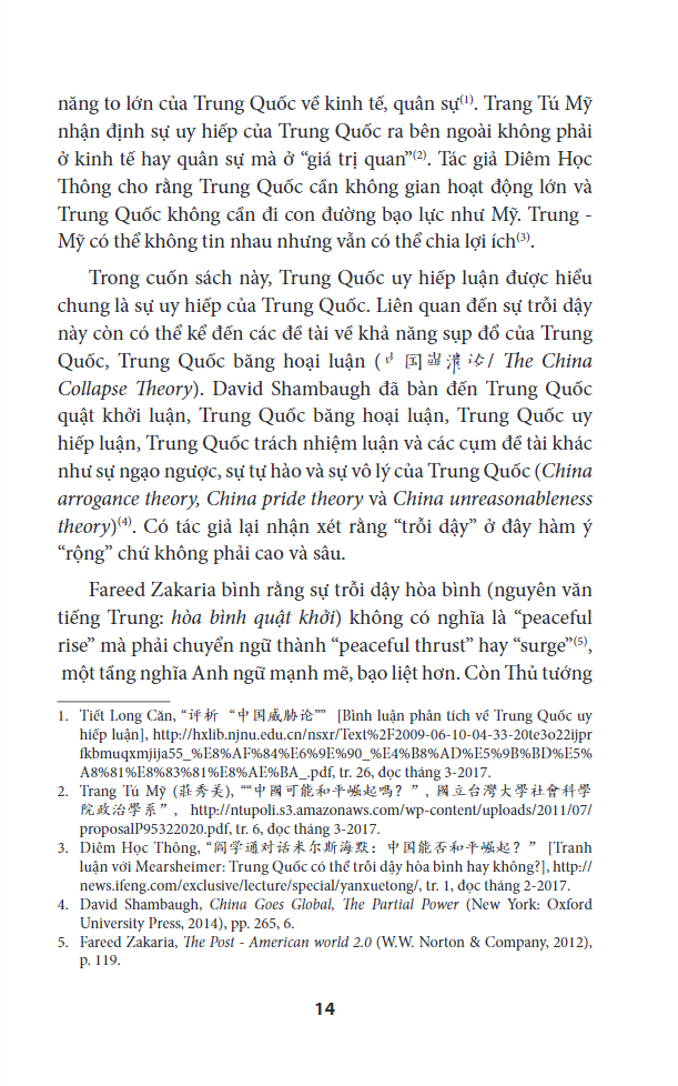 Bàn Về Trung Quốc Trỗi Dậy (Tái Bản 2019)