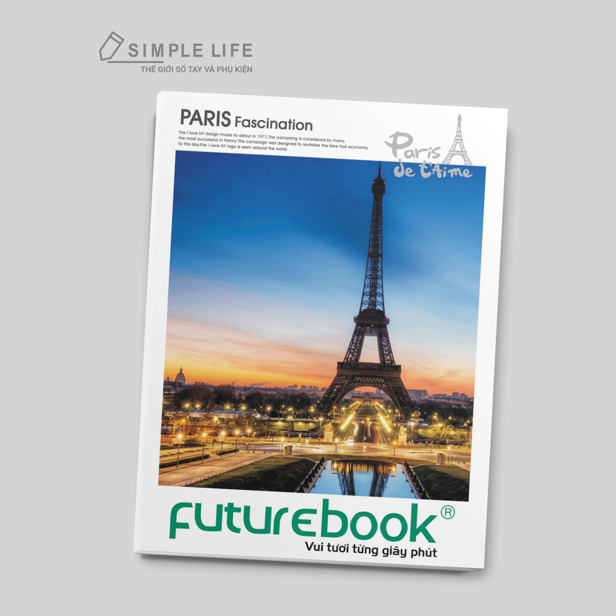 Tập Học Sinh - Vở 4 Ôly Tháp Paris - 96 Trang - Định Lượng 60 [ Tập Giá Rẻ]. Mã Sản Phẩm DK-HS9531 (Giao Ngẫu Nhiên)