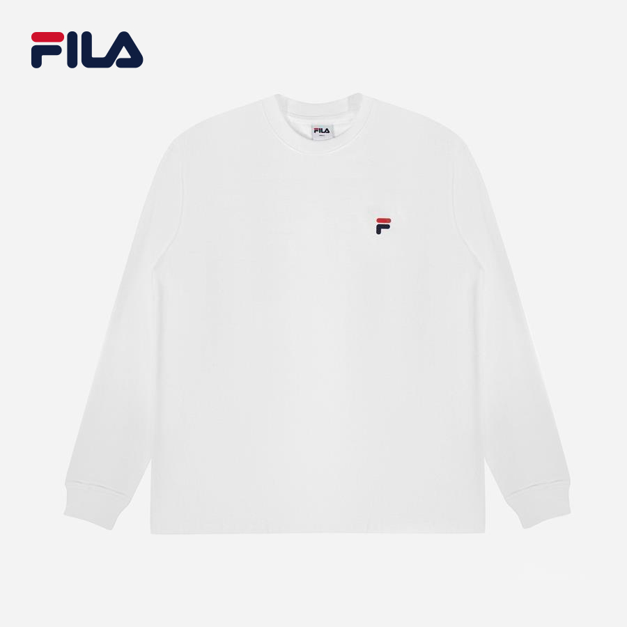 Áo thun tay dài thời trang unisex Fila - FW2RLF1133X-WHI