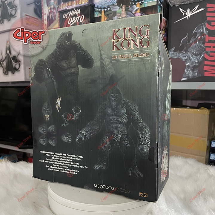 Mô hình Khỉ King Kong Of Skull Island  - Figure Action King Kong