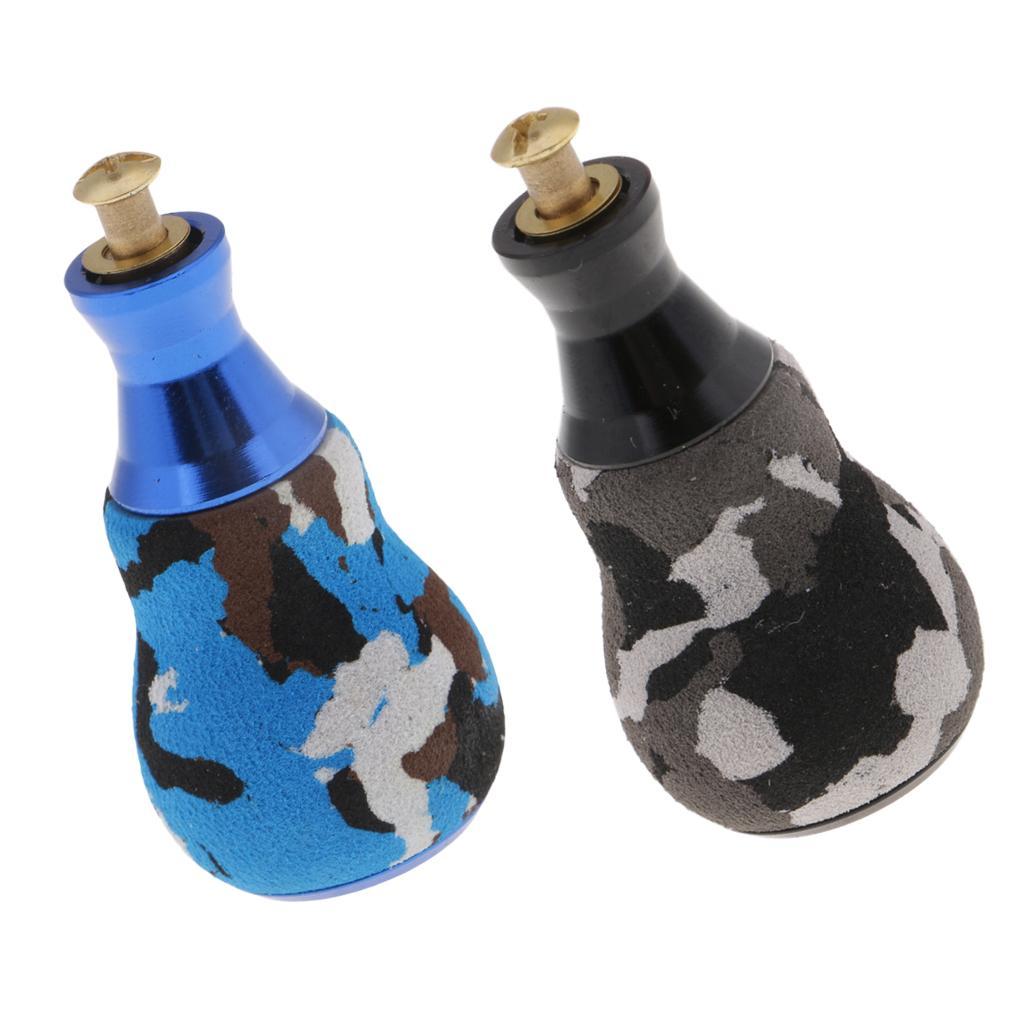Gourd Shape Knob EVA Reel Handle Knob Anti-corrosion for Baitcasting Reels