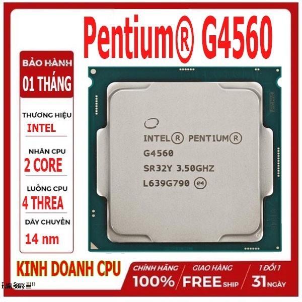 Bộ xử lý CPU G3900 G4400 G4560 G4600 SK 1151 + KEO TẢN NHIỆT