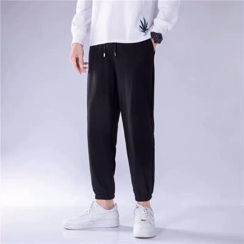 Quần Dài Jogger Thể Thao Ống Rộng Bo Gấu Thời Trang Unisex Basic Nam Nữ Năng Động Ulzzang KUN