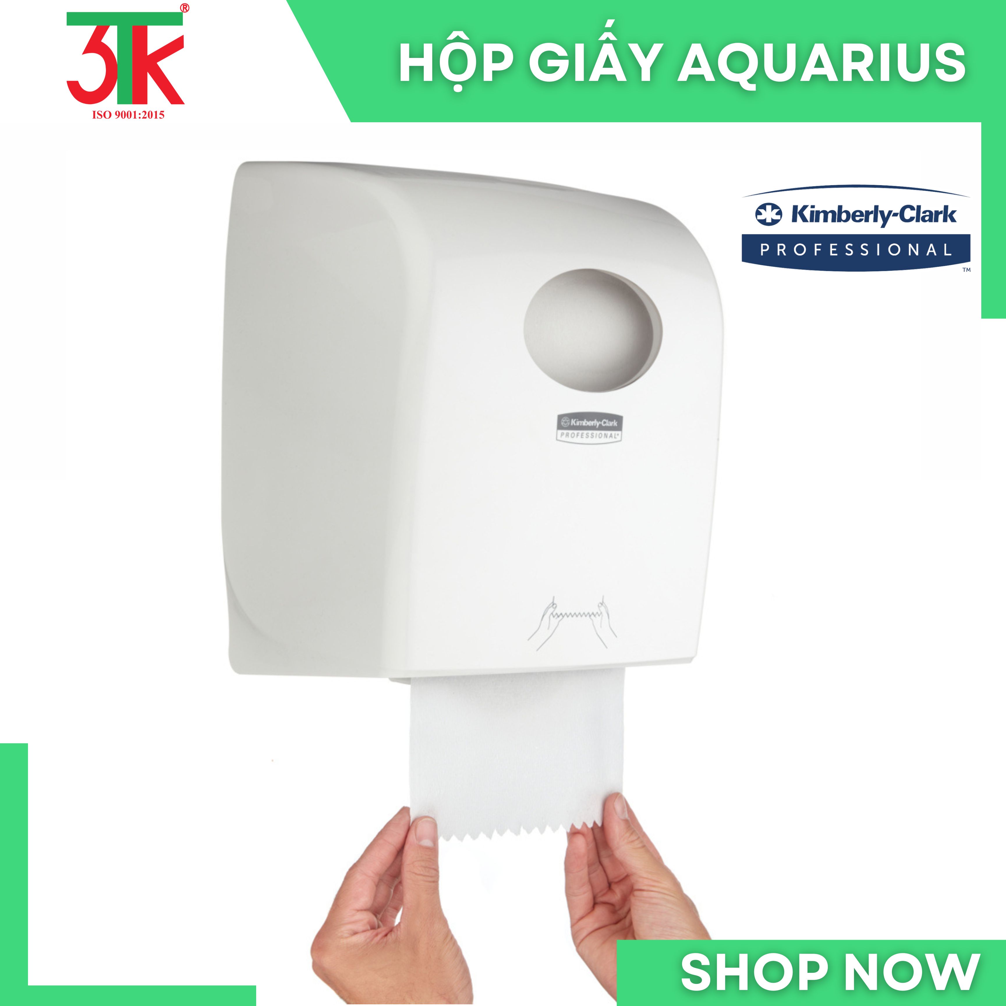 Hộp đựng giấy lau tay AQUARIUS Mã 7375