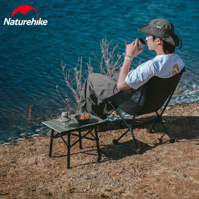 Bàn cắm trại nhôm siêu nhỏ gọn NatureHike CNH22JU050