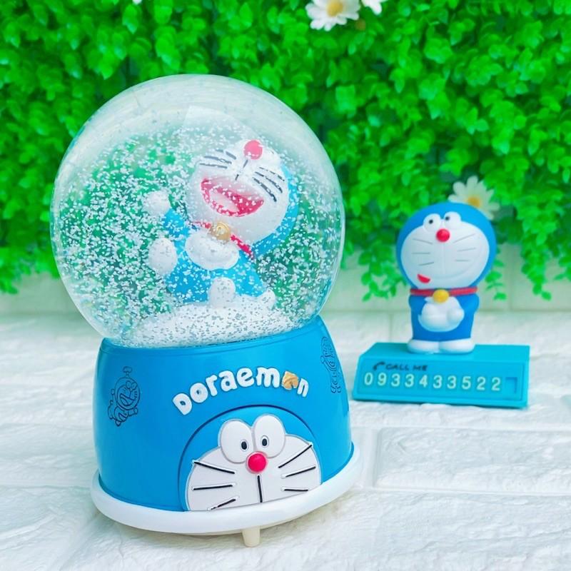 Quả cầu pha lê tuyết Doremon Doraemon