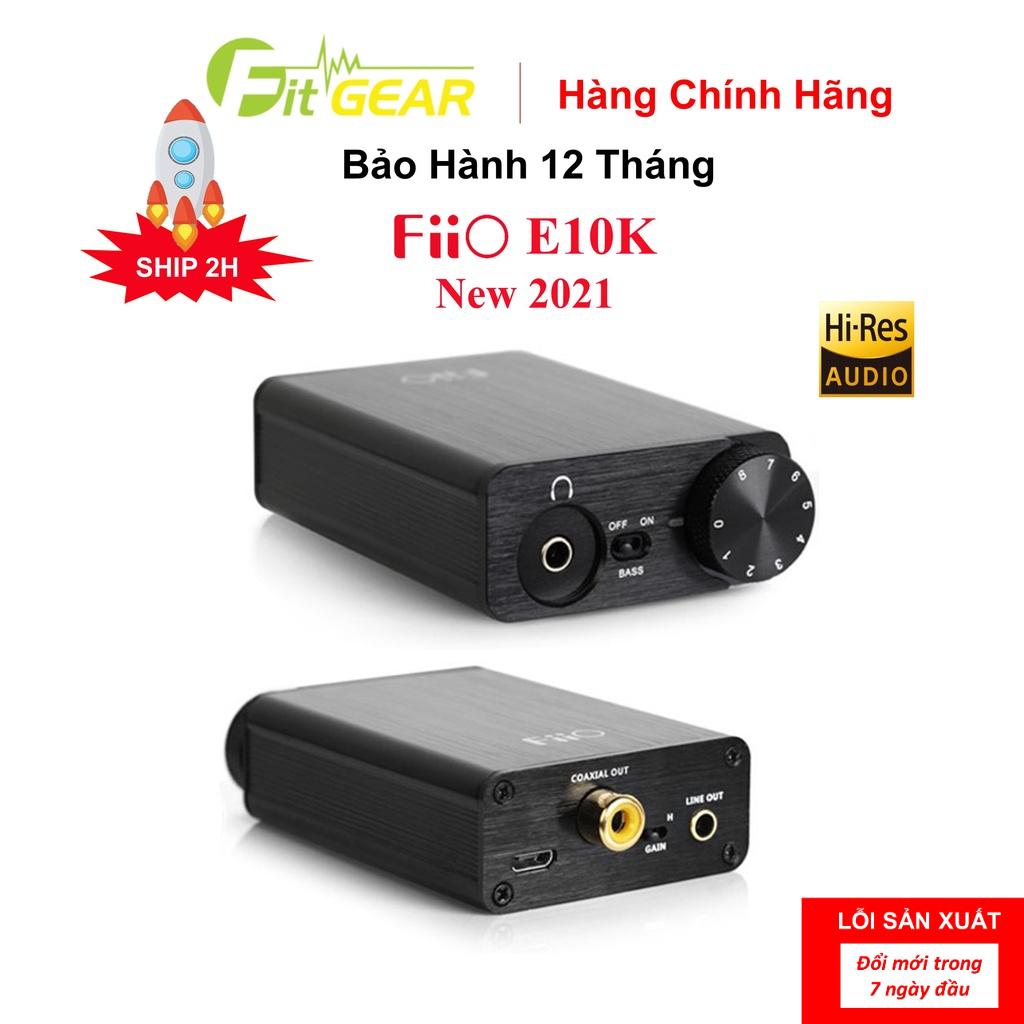 Bộ Chuyển Đổi Âm Thanh DAC/Amp Fiio E10K Type C - Hàng Chính Hãng