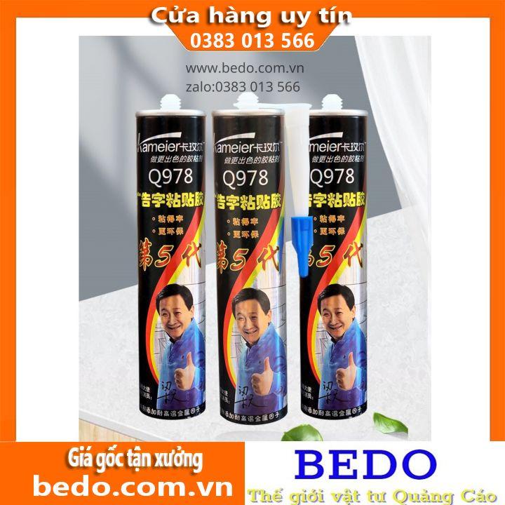Keo dán alu dán sắt, gỗ, bê tông, gạch, đá, inox, ván sàn