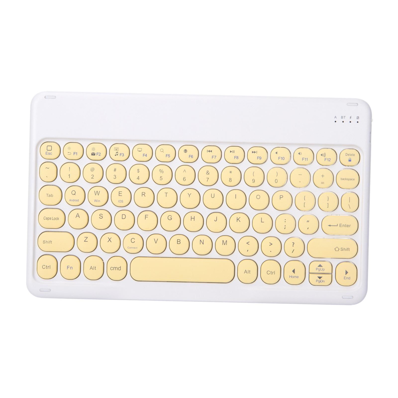 Bluetooth Keyboard Rechargeable Universal Thin for Smartphones