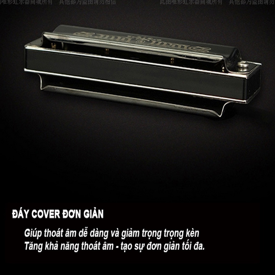 Kèn Harmonica Diatonic 10 Lỗ Swan Blues SW1020W key C