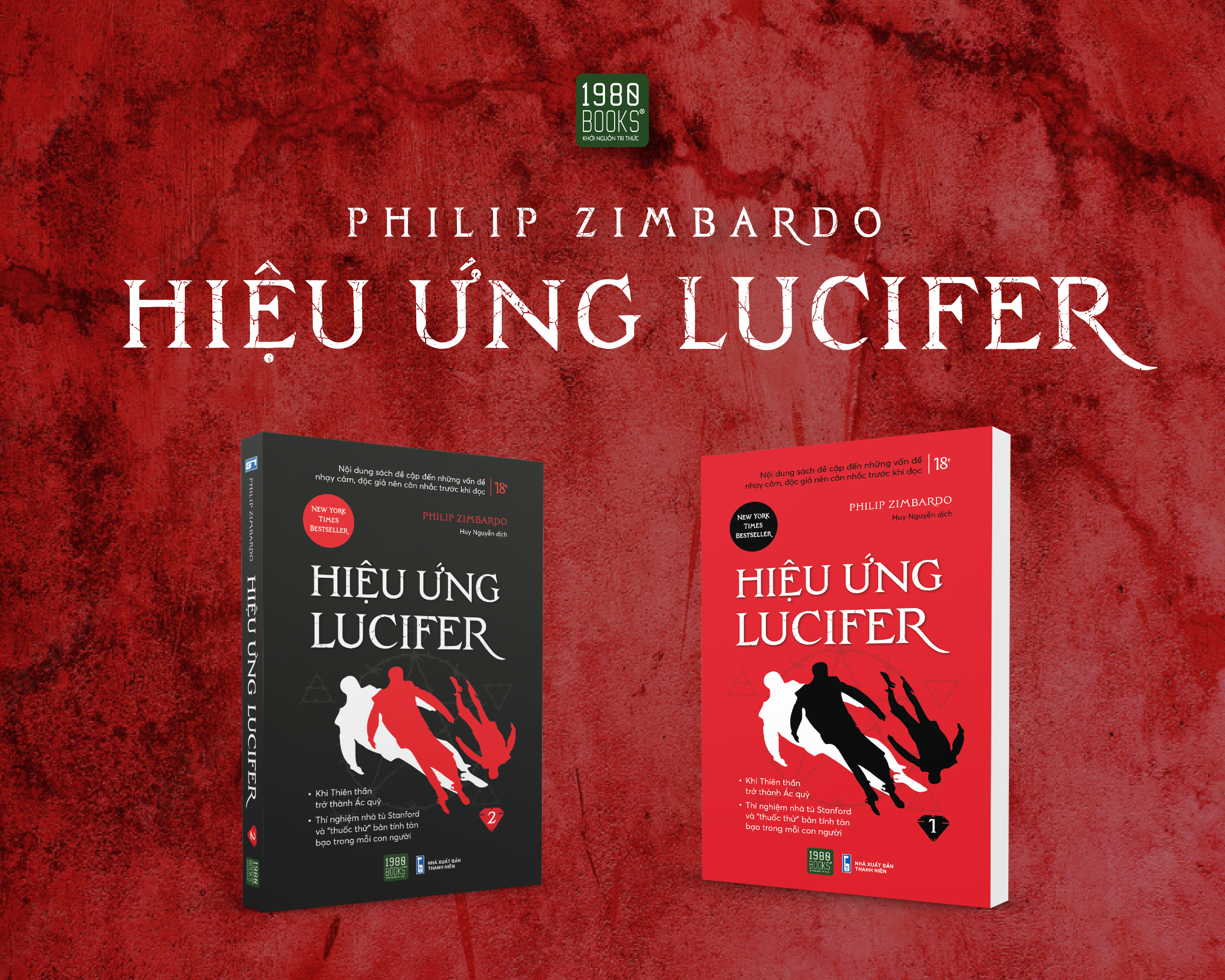 Combo 2 tập Hiệu ứng Lucifer - Philip Zimbardo (1980BOOKS HCM)