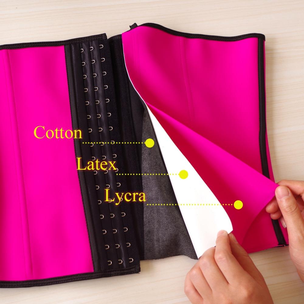 Cao Su Non Eo Huấn Luyện Áo 9 Xương Thép Định hình Cơ Thể Shapers Nữ Dây Chéo Giảm Béo Hoạt tính Etic Modeladora