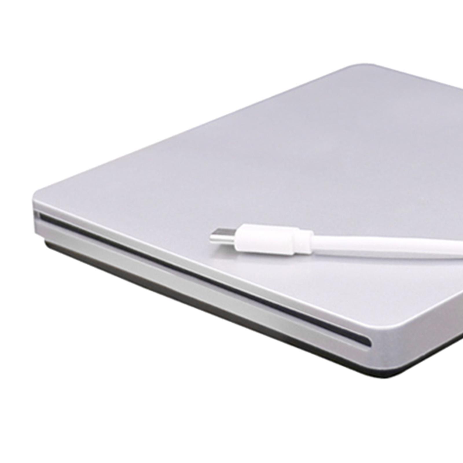 External DVD Drive Slot in Type C Rewriter USB C Compact CD/Dvd-Rw Drive for Desktop Laptop